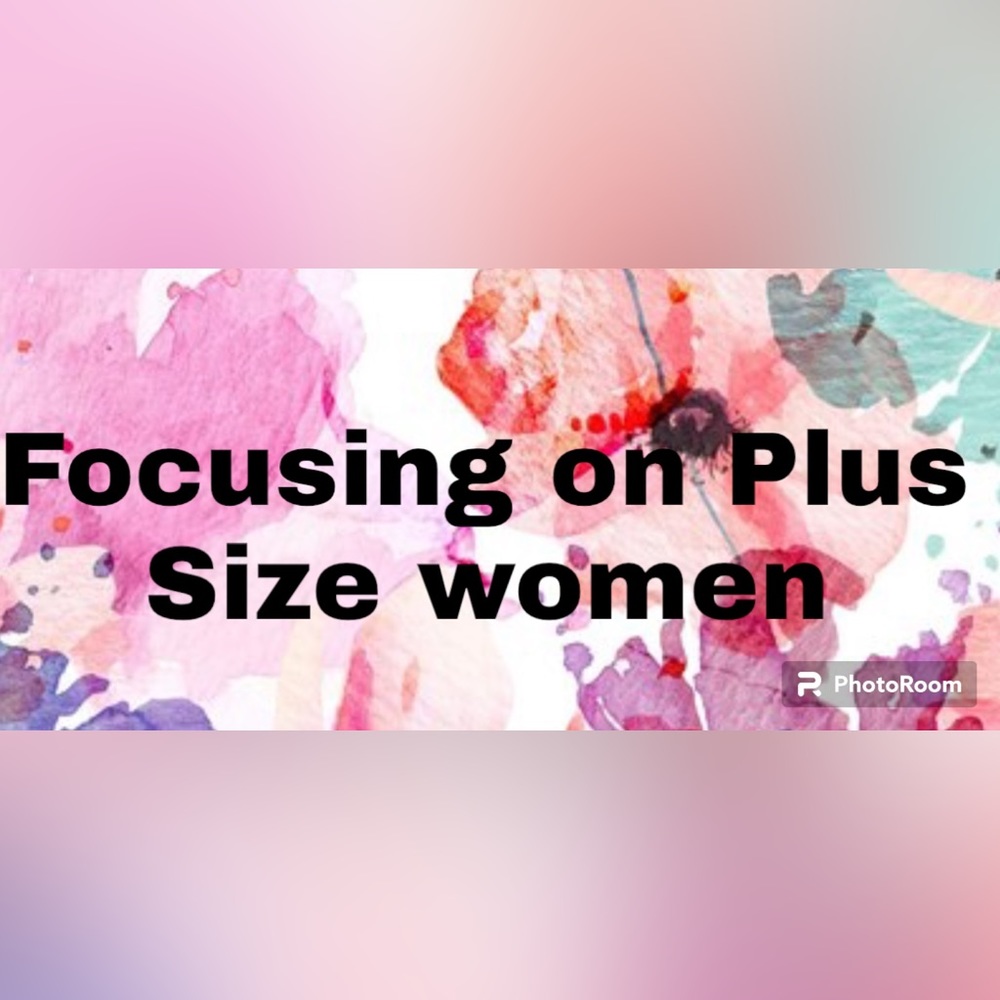 Women sizes Xl-4XL